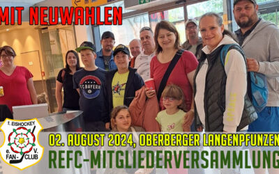 Mitgliederversammlung 2024 mit Neuwahlen vom 1.REFC am 02. August